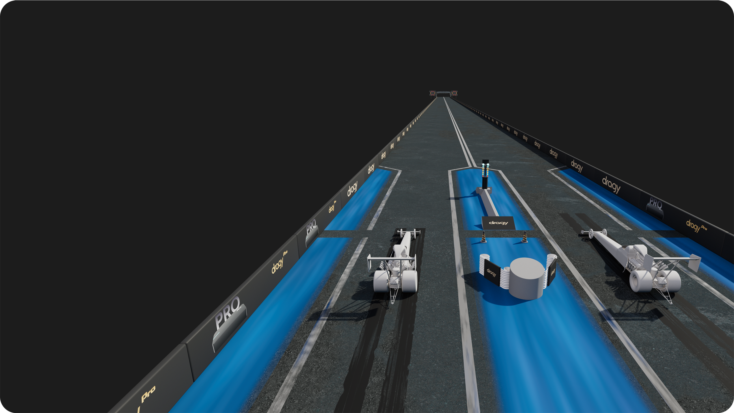 Drag Racing isso much betterwith a dragy. I am allowed totruly see how well l am doing.