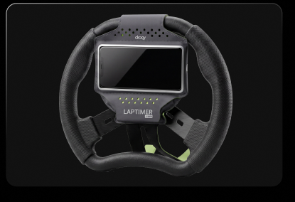 Band placed on the front of a steering wheel